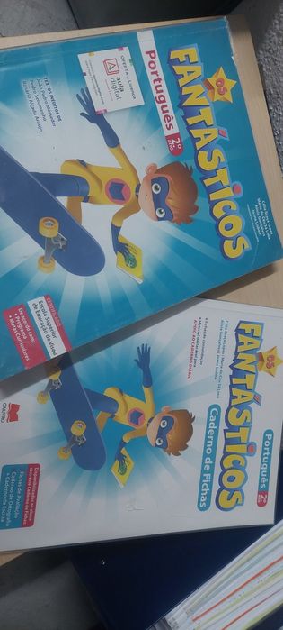 Livro Fichas e Manuais Escolares 2º Ano