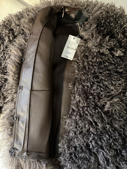Шуба Zara під ламу