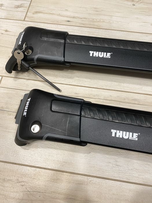 Thule wingbar edge 9584 black  Vw b6 b7 Skoda  Audi A4  Volvo xc90