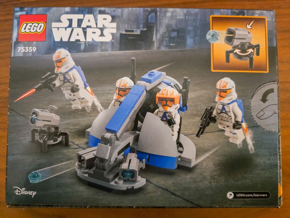 Pack LEGO Star Wars Clones 75345 e 75359