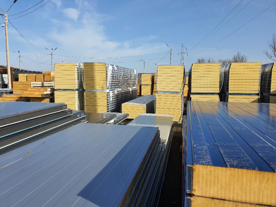 Płyta warstwowa Obornicka Ścienna Dachowa Płyty  Prekon DREWNOPODOBNE