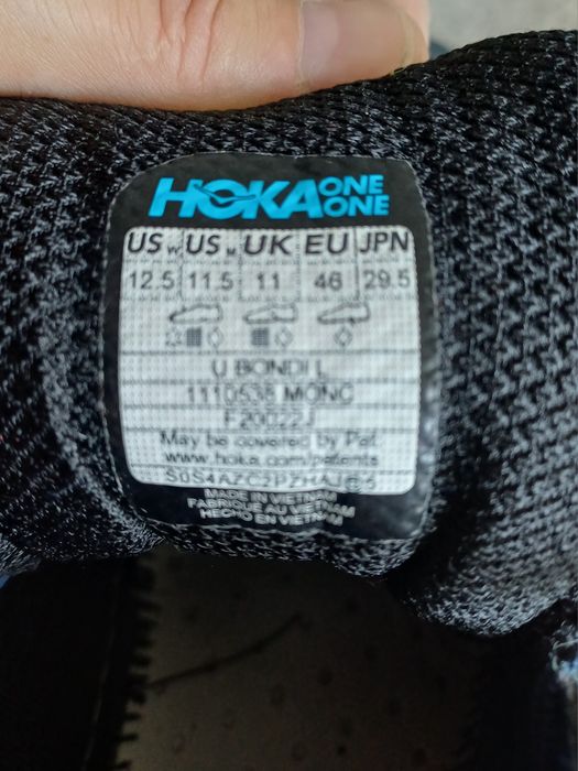 Hoka bondi 46  granatowe  navi