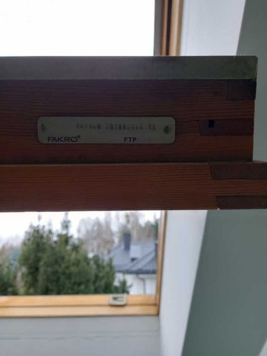 Okna dachowe drewniane FAKRO