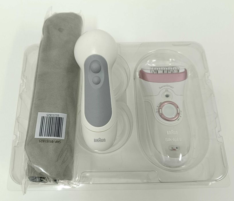 Braun Silk-épil 9 Depilator + FaceSpa + Głowica goląca