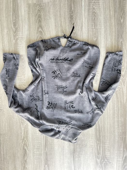 Bluza z szerokim golfem rozmiar uniwersalny