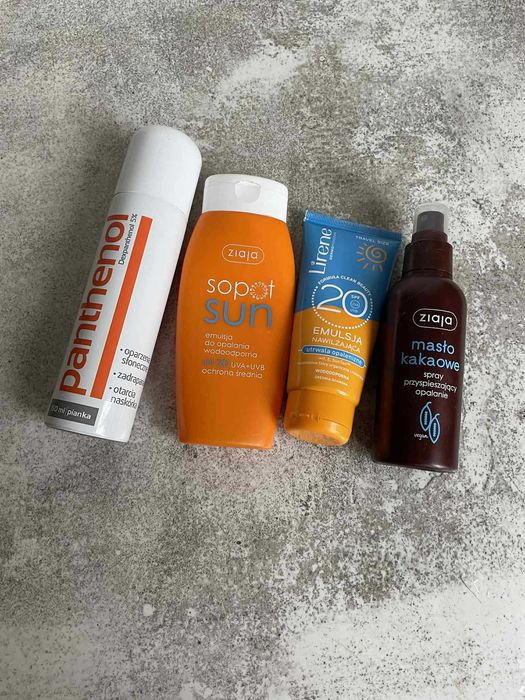 Zestaw kosmetyków do ciała ziaja lirene