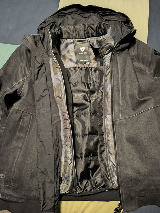 Casaco mota Revit Stealth 2