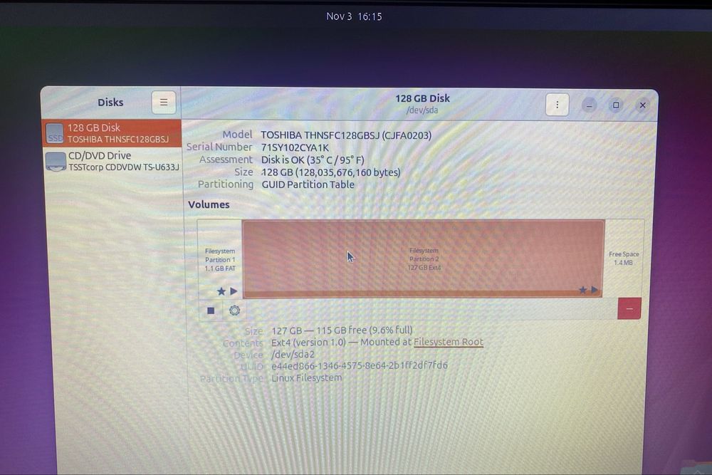 Laptop Fujitsu P771 (i7, 4GB, 128SSD) + stacja bazowa