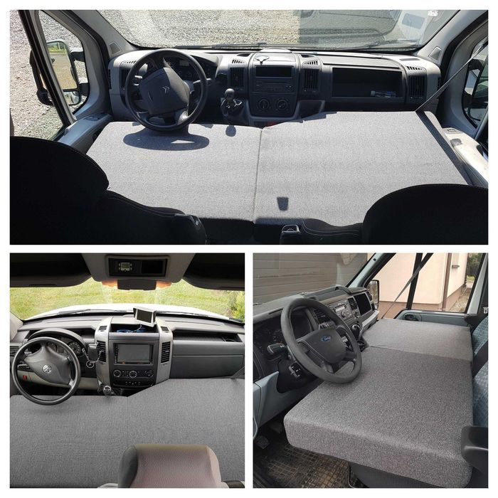 Materac łóżko kamper camper Vivaro Trafic Ducato Sprinter Transit 12cm