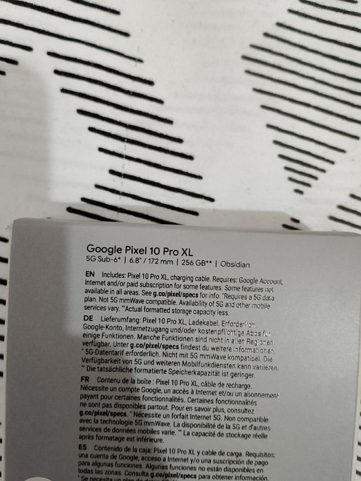 Google Pixel 10 Pro XL 256 GB