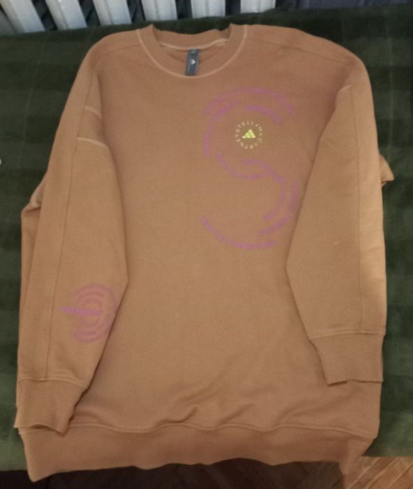 Світшот, кофта, оверсайз, adidas, adidas stella mccartney