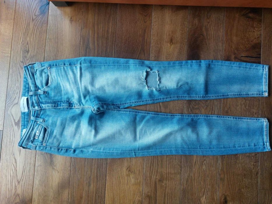 jeansy calvin klein 27 skinny