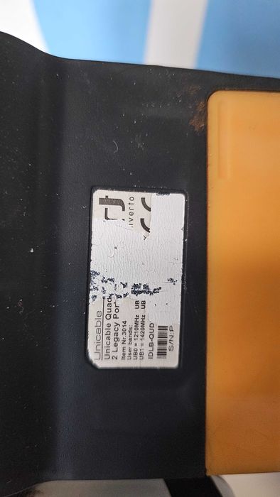 Antena satelitarna 80cm konwerter inverto quad unicable + Twin