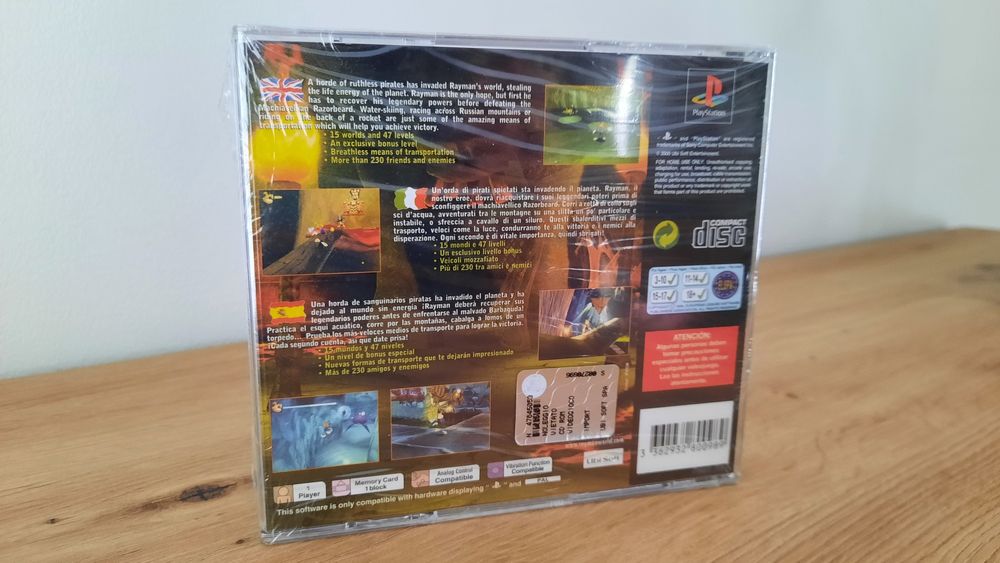 RAYMAN 2 /  NOWA W FOLII / PS1 / PSX / PlayStation