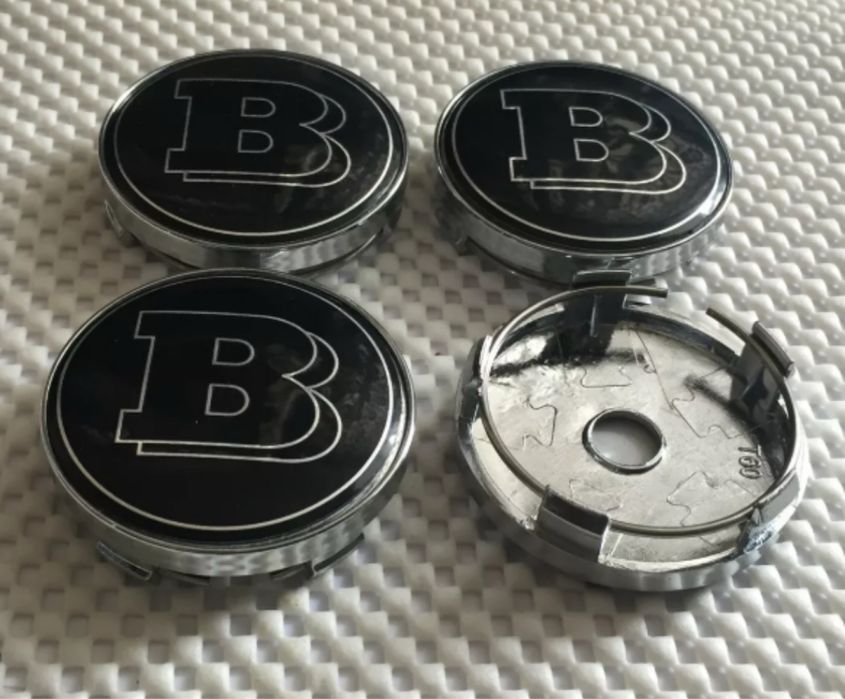 4 Centros Tampas Jantes Roda | Smart Brabus
