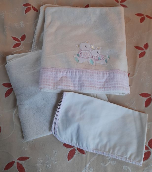 Lençóis quentes para cama bebé
