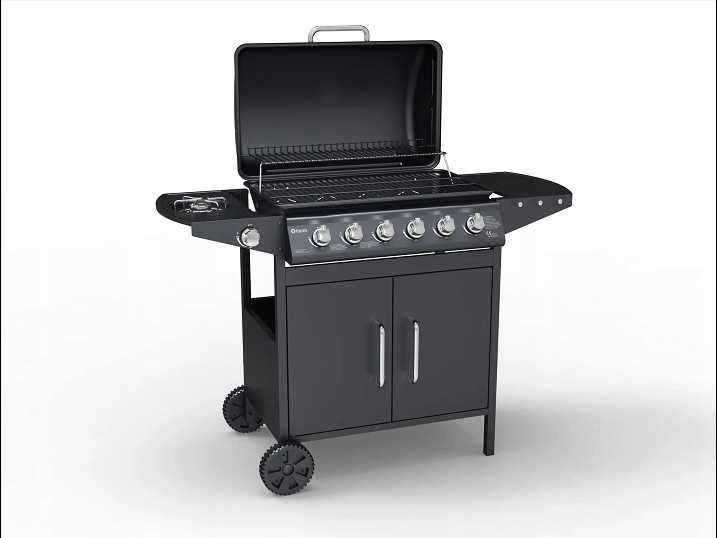 Grill gazowy TEPRO TARBORO 6+1 ogrodowy 14,3kw kółka !