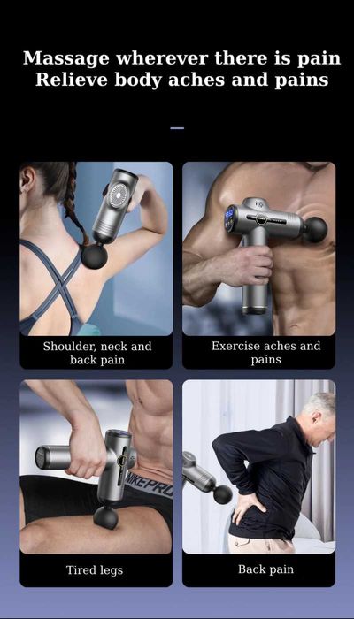 Pistola Massagem Profissional konika | relaxamento muscular | Fáscia