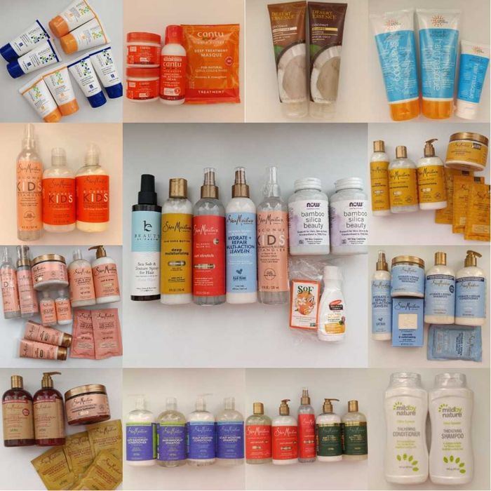 SheaMoisture/Giovanni/Cantu/EarthScience/Desert Essence/Palmer`s