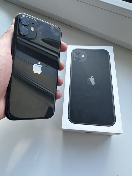 Телефон Iphone 11 64 гб apple айфон 11 64 gb з оригінальною коробкою