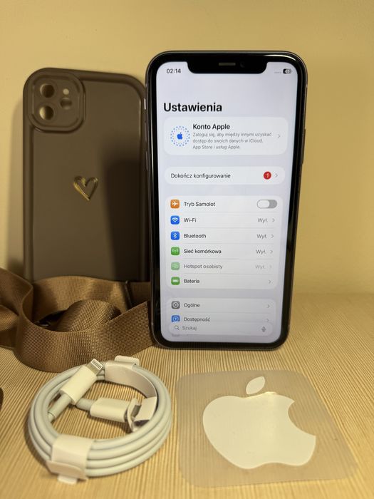 ZESTAW iPhone 11 | 128GB!! | IDEALNY STAN!! | 100% koncycji