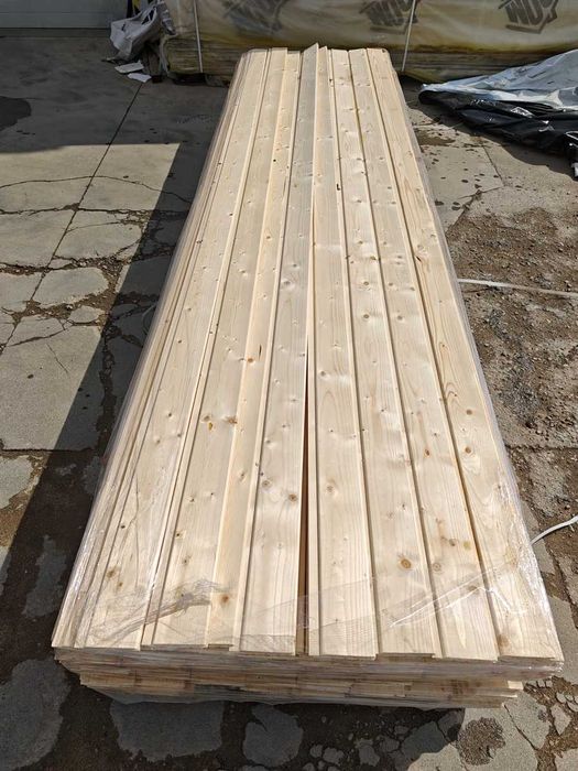 Boazeria świerkowa dekoracyjna elewacyjna wykończeniowa pióro wpust 3.6m