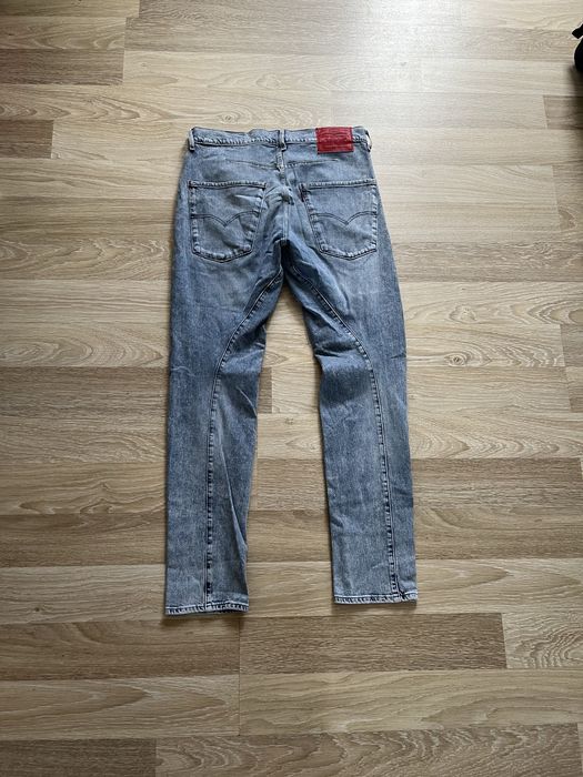 LEVIS ENGINEERED red label lej 512 jeans engineering diesel armani bootcut джинси