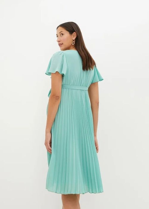 B.P.C sukienka ciążowa plisowana midi 38.