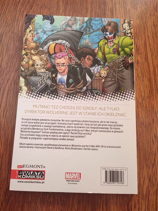 Wolverine i X-Men Cyrk Przybył do Miasta komiks Marvel