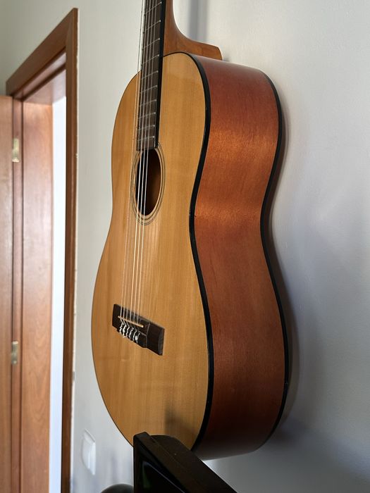 Guitarra/Viola Fender ESC105 acústica clássica nylon