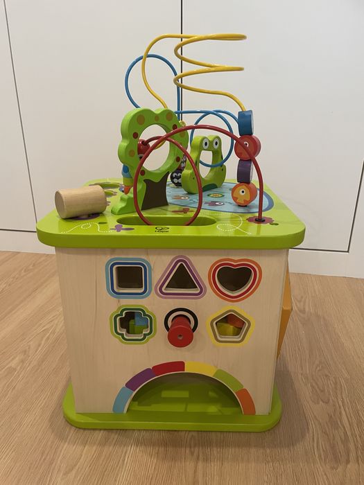 Cubo de atividades Hape, como novo