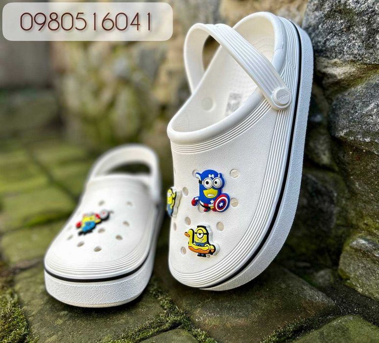 Оф корт крокбенд Crocs Crocband крокс Off Court сабо Clog сандалі топ