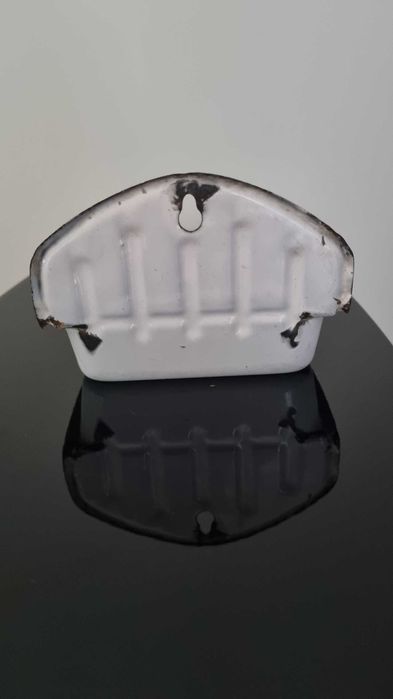 Emaliowana mydelniczka Vintage Retro PRL