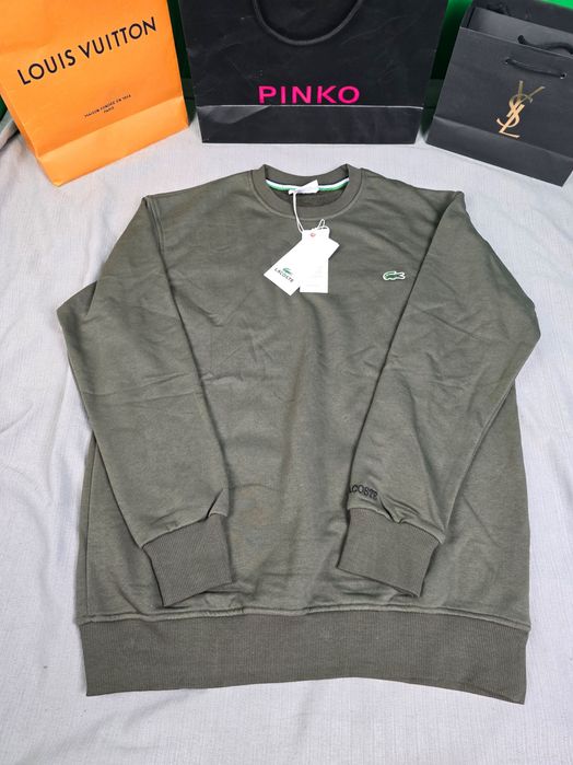 Męska bluza przez głowę Lacoste kolory mały znaczek premium M-XXXL