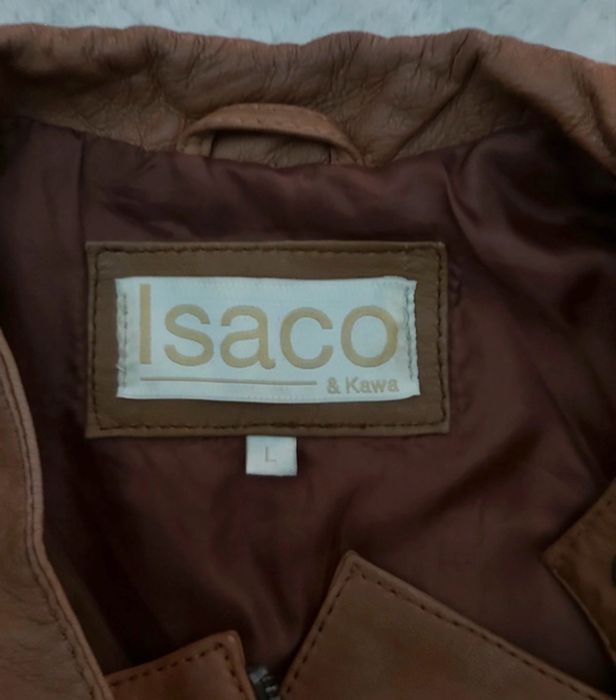 Casaco pele castanho