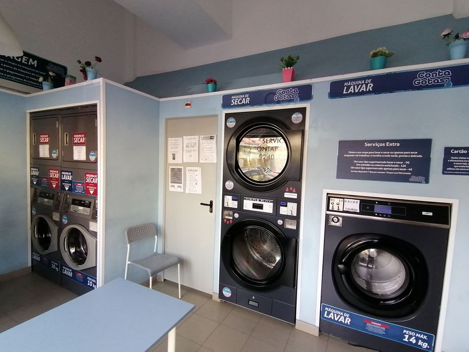Lavandaria self service low cost Líder em Portugal