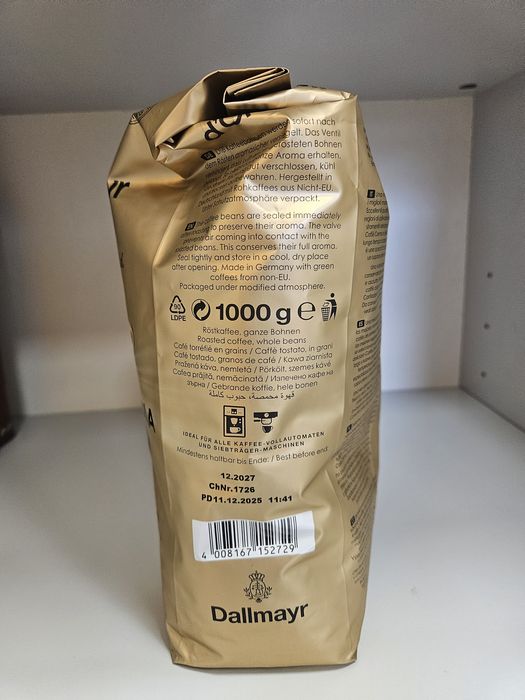 Kawa ziarnista Dallmayr d'oro 2kg