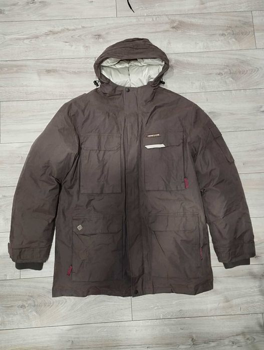Tenson Down Parka jacket size XL gruba mocna kurtka puchowa