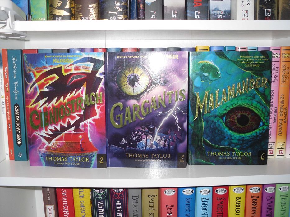 Taylor Thomas - "Malamander" - 3 książki