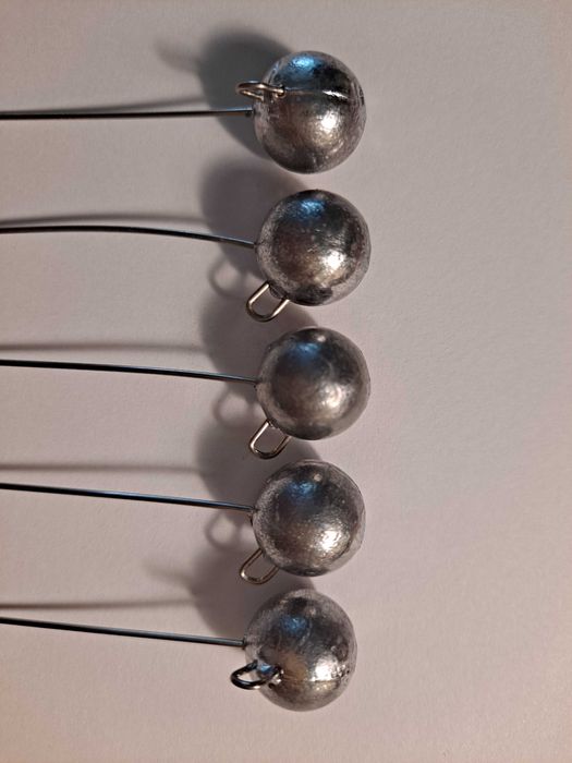 Główki do kogutów 18 g- zestaw 5 szt