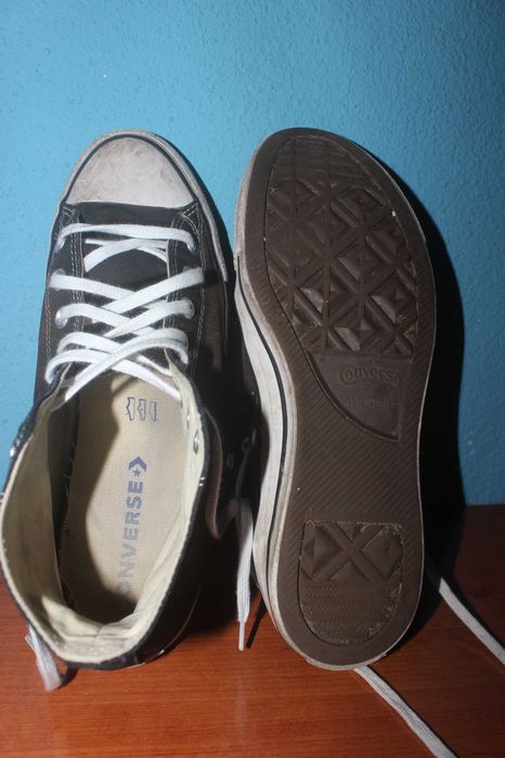 All Star Converse pretos Originais, 2 opções de atacadores