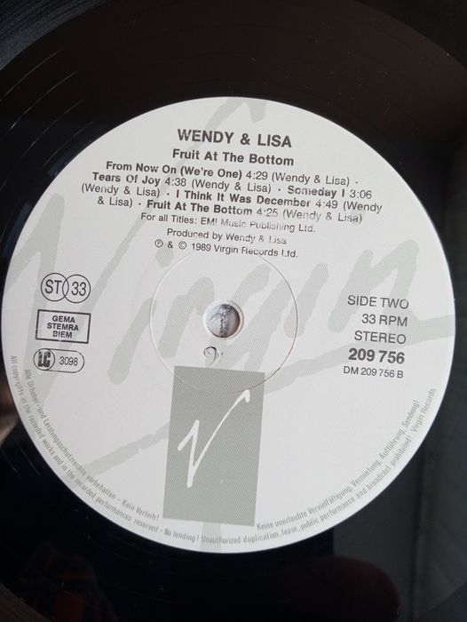 Wendy & Lisa-Friut At The Bottom-LP-winyl,vinyl