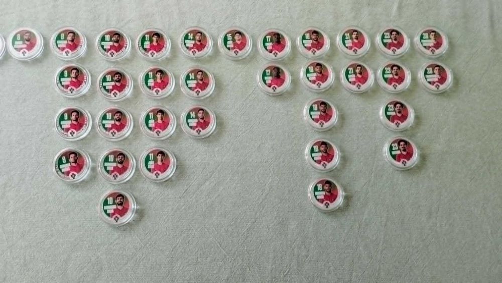 Colecção ICOINS Moedas Selecção Portuguesa Futebol (MOCILAB) - Mundial 2026 (NOVAS)