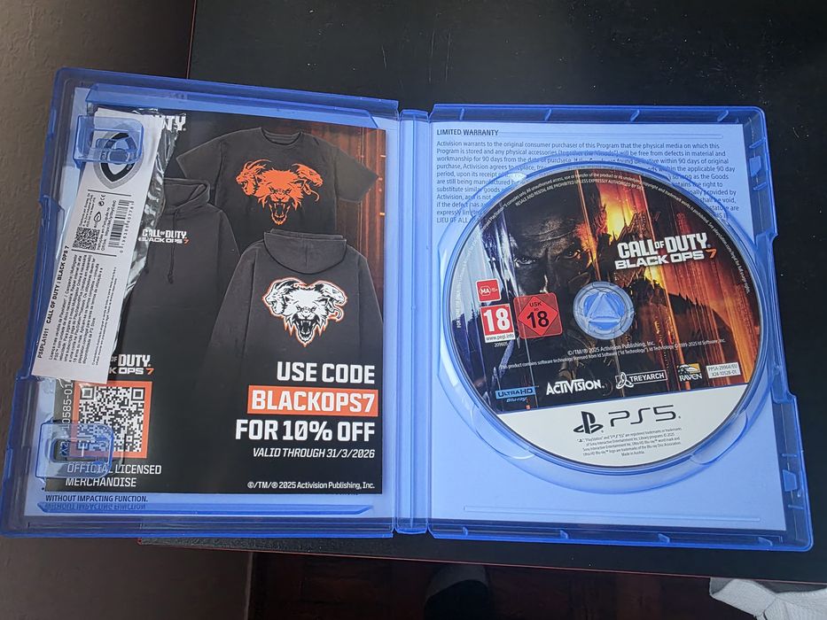 Jogo ps5 call of duty black ops 7