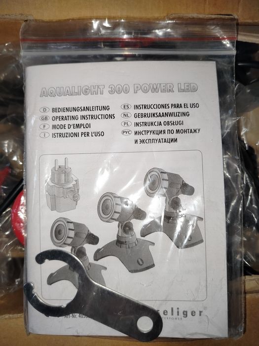 Reflektory Aqualight 300 Power LED komplet 3szt.