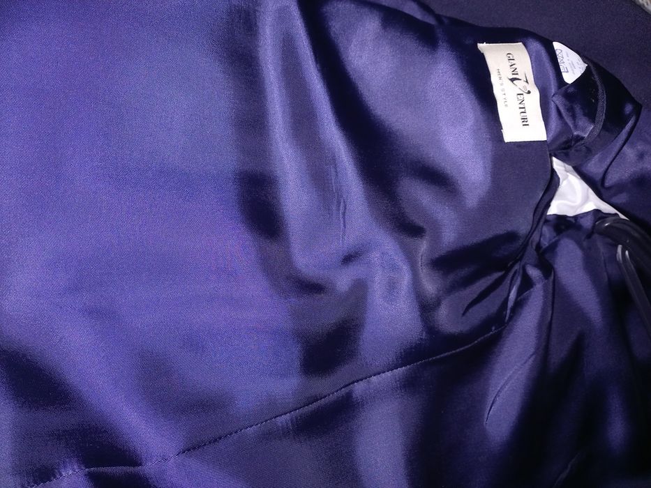 Blazer de homem azul escuro