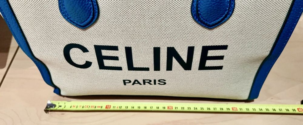 Carteira de lona em cor de ateia e azulão