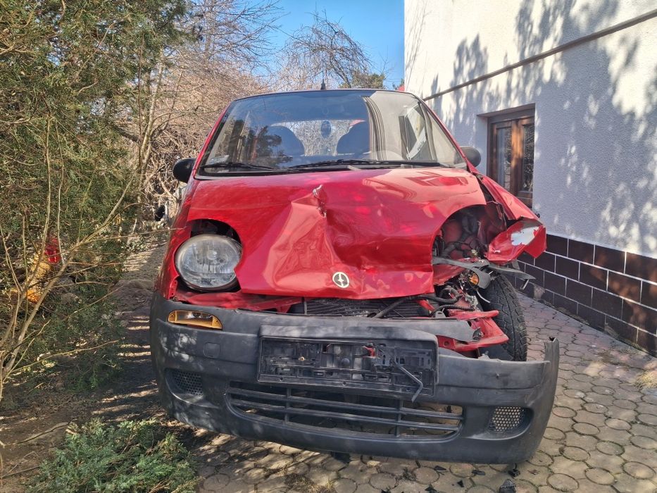 Daewoo Matiz 2004 88tys. km uszkodzony, na części
