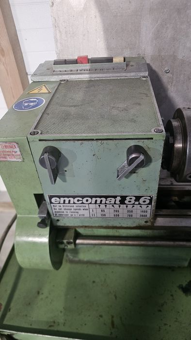 Tokarka do metalu emcomat 8.6