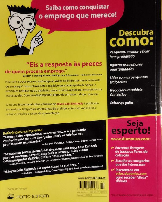 Livro - Entrevistas de Emprego para Totós